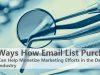 3 Ways How Email List Purchase Can Help Monetize Marketing Efforts in the Dental Industry