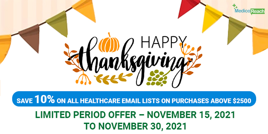 Thanksgiving Offer 2021 - MedicoReach