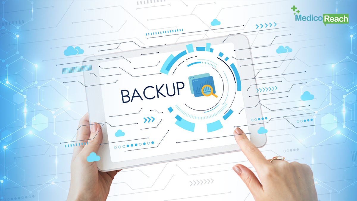 keeping data backup